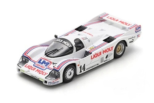 PORSCHE 956 2.6l Twin Turbo Team Liqui Moly Team Richard Lloyd Racing №14 24h Le Mans (1986) Mauro Baldi - Price Cobb - Rob Dyson, White Red