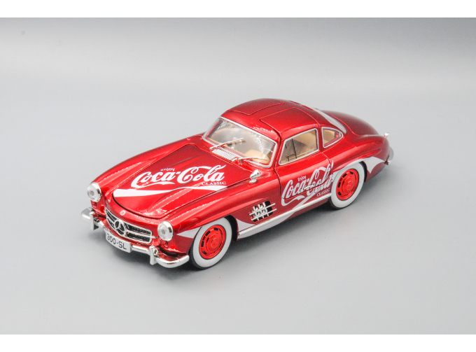 MERCEDES-BENZ W198 300SL Gullwing, Coca-Cola, 21 см