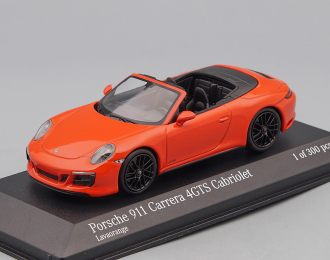 PORSCHE 911 (991.2) Carrera 4gts Cabriolet (2017), orange