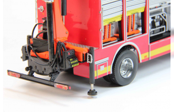 Пожарная машина FAW #119 с манипулятором, red