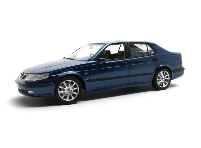 SAAB 9-5 Turbo Aero (1998), blue metallic (cosmic blue pearl)