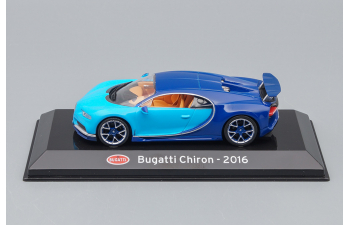 BUGATTI Chiron 2016, blue