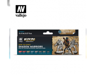 Набор акриловых красок Wizkids Воины-тени / Shadow Warriors