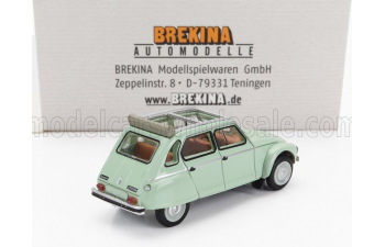 CITROEN Dyane Open Roof 1967, Green