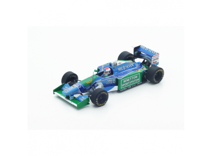 Benetton B194 #6 3rd Belgian GP 1994 Jos Verstappen