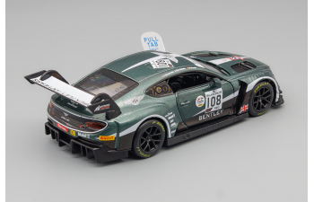 BENTLEY Continental GT3 #108 M.Soulet, M.Palttala, A.Buncombe, green