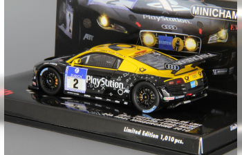 AUDI R8 LMS #2 24h Nurburgring (2010), black / yellow