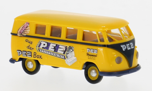 VOLKSWAGEN T1b Kombi PEZ (1960), yellow