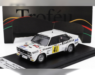 FIAT 131 Abarth (night Version) №1 Rally Montecarlo (1978) Patrick Lier - Jean Robert Corthay, White