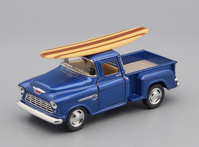 CHEVROLET Stepside Pick-up Surfboard (1955), blue