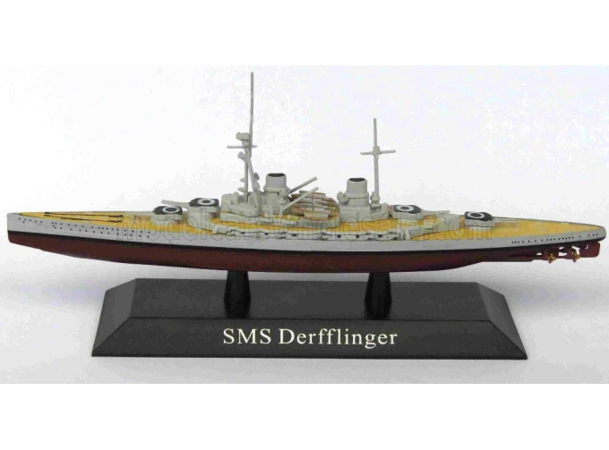 Линейный крейсер ВМФ Германской империи /  Sms Derfflinger Battle Cruiser Germany (1913)