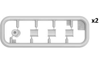 Сборная модель T-55 Al Faw Enigma Iraq Polish Made Base Military (1990)