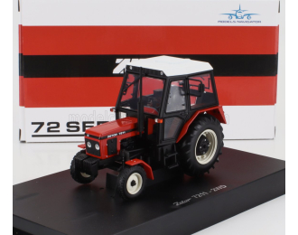 ZETOR 7211 2wd Tractor (1961), Red White