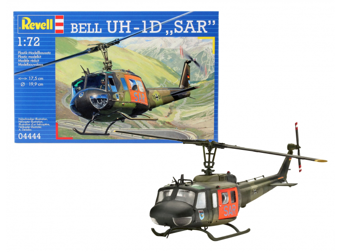 Сборная модель Немецкий вертолет Bell UH-1D Heer