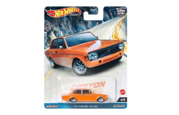 VOLVO 142 GL (1973), orange