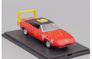 DODGE Charger Daytona (1970) Racing Car, red / black / yellow