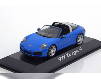 PORSCHE 911 Targa 4 (991II), saphir blau metallic