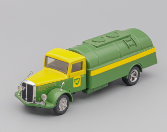 SAURER S4C Tanker Truck - Citerne Bp 1952, green / yellow