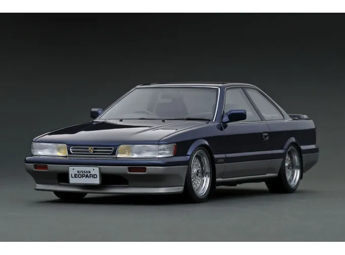NISSAN Leopard (F31) Ultima V30TWINCAM TURBO,  dark blue/silver