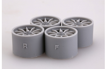 Набор для доработки - Диски Racing Wheels Set(1) для моделей Fujimi MP4-12C GT3