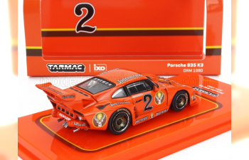 PORSCHE 935k3 №2 Jagermeister Drm Season (1980) Axel Plankenhorn, Orange