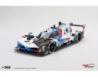 BMW M Hybird V8 GTP #24 BMW M Team RLL Daytona 24HRS, white/blue/red 2024