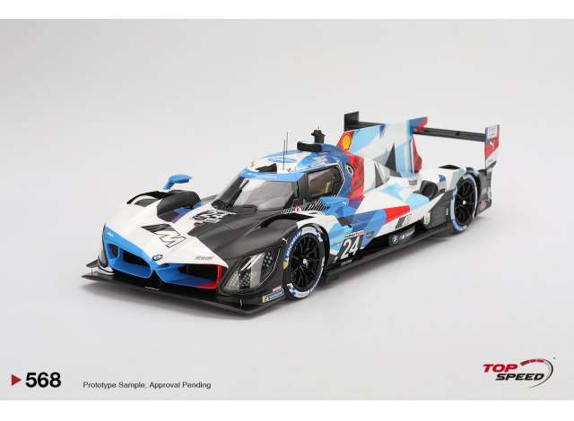 BMW M Hybird V8 GTP #24 BMW M Team RLL Daytona 24HRS, white/blue/red 2024