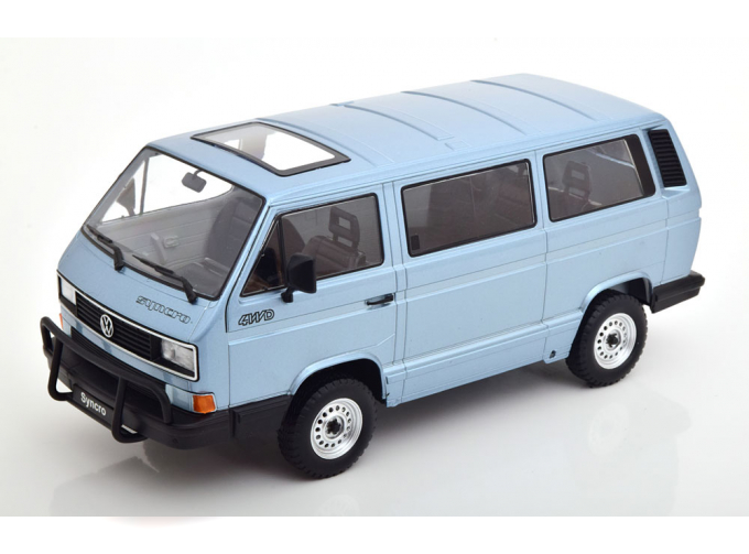 VOLKSWAGEN Bus T3 Syncro (1987), light blue-metallic