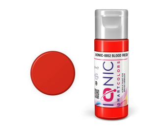 Краска акриловая IONIC Кроваво-красный / Blood Red, 20мл