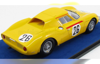 FERRARI 250lm 3.3l V12 Ch. N6313 Team Pierre Dumay №26 2nd 24h Le Mans (1965) Pierre Dumay - Gustave Gosselin, Yellow