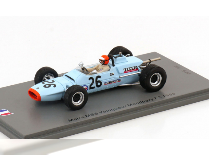 MATRA MS5 Winner Montlhery F3, Jabouille (1968)