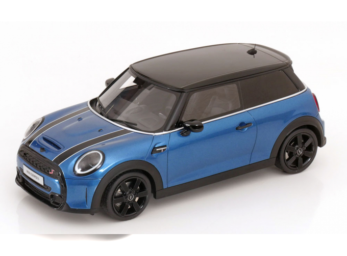 MINI Cooper S (2021), blue metallic black