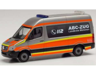 MERCEDES-BENZ Sprinter `13 HD ABC-Zug Landkreis MÃ¼nchen, grey / orange / yellow