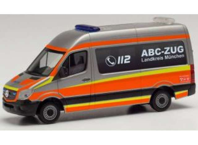 MERCEDES-BENZ Sprinter `13 HD ABC-Zug Landkreis MÃ¼nchen, grey / orange / yellow