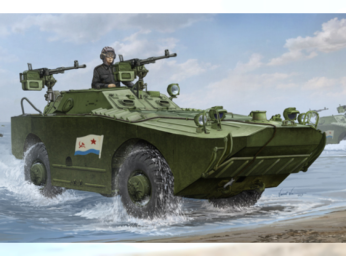 Сборная модель БТР советская БРДМ-1