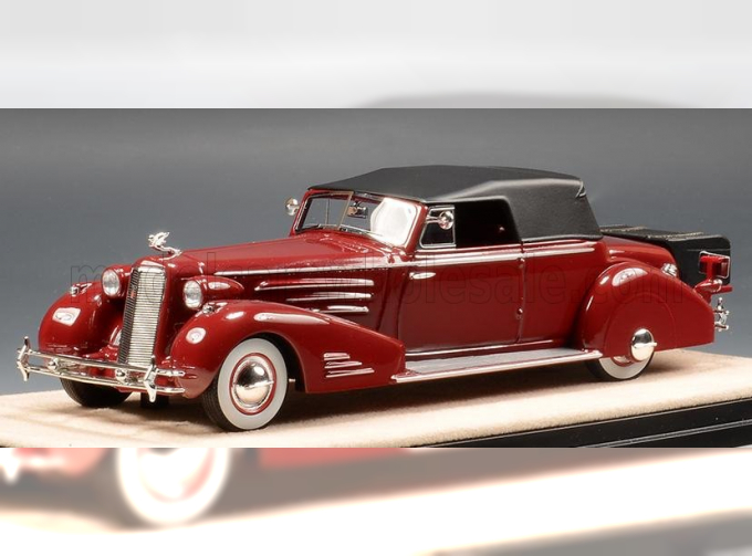 CADILLAC 452D V16 Victoria Convertible Closed 1934 , brown grey