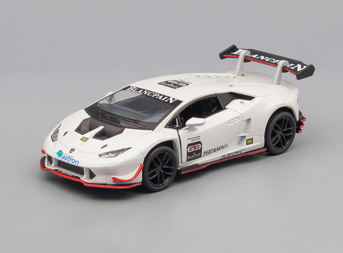 LAMBORGHINI Huracan LP620-2 Super Trofeo, white metallic