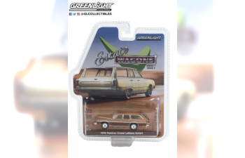 PONTIAC Grand LeMans Safari 1976 Sandstone/Woodgrain 