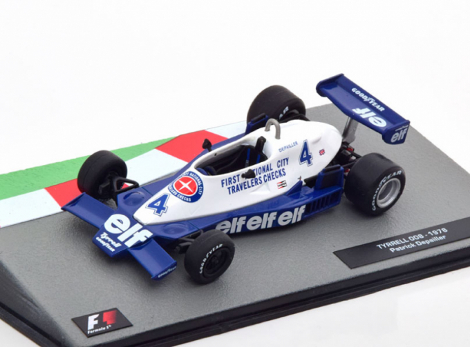 TYRRELL F1 008 N 4 Season (1978) Patrick Depailler, Blue White