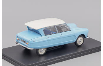 CITROEN Ami 6 1961, Auto Vintage, blue / white