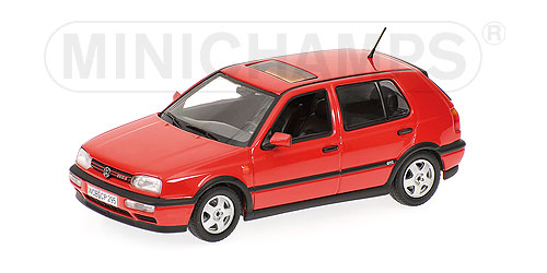 VOLKSWAGEN Golf GTI (1993), red