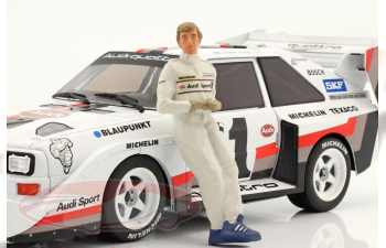 AUDI Quattro Sport S1 E2 №1 Winner Rally Pikes Peak Hill Climb (1987) W.Rohrl, Yellow White Red