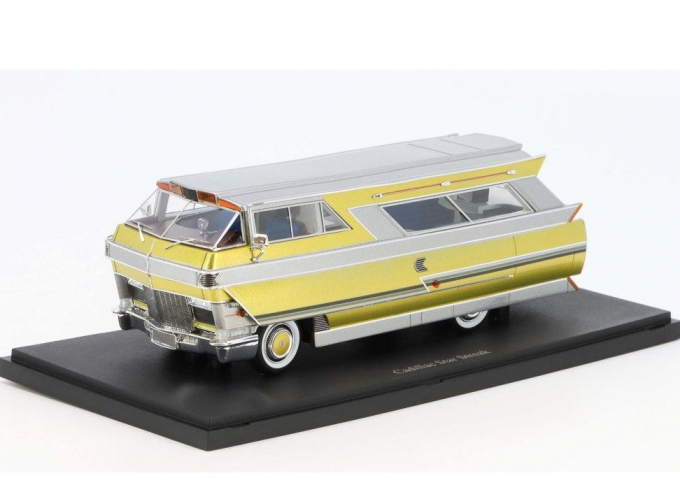 CADILLAC Star Streak Camper (1971), yellow/silver