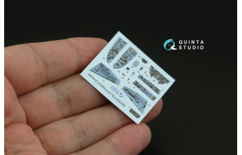 3D Декаль интерьера кабины Су-25 (Звезда) (с 3D-печатными деталями)