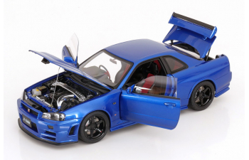 NISSAN Skyline GT-R (R34) Z-Tune, bluemetallic