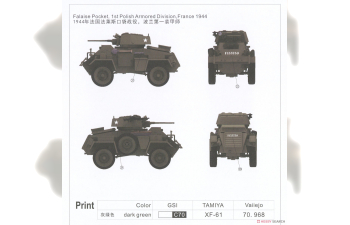 Сборная модель Humber Armoured Car Mk. IV