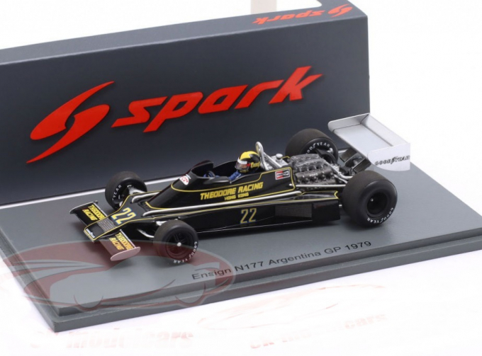 Ensign № 177 11th Argentinian GP (Buenos Aires) Formula 1 Derek Daly (1979)