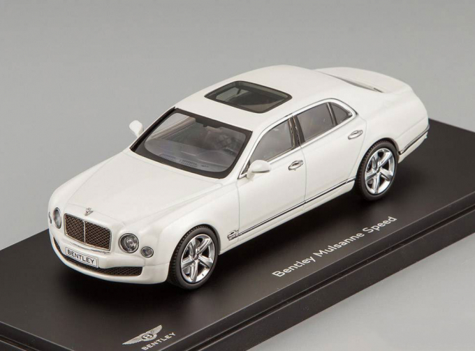 BENTLEY Mulsanne Speed, ghost white