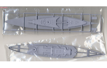Сборная модель German Battleship Bismarck Waterline Series No. 618