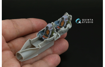 Декаль интерьера кабины Су-17УМ3 (Modelsvit) (с 3D-печатными деталями)